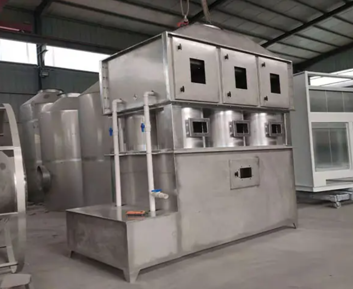 气旋混动喷淋塔