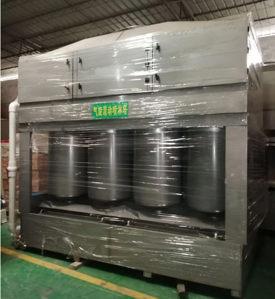 气旋混动喷淋塔